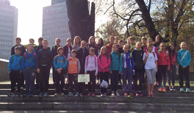 Žirovski osnovnošolci skupno 5. na Ljubljanskem maratonu